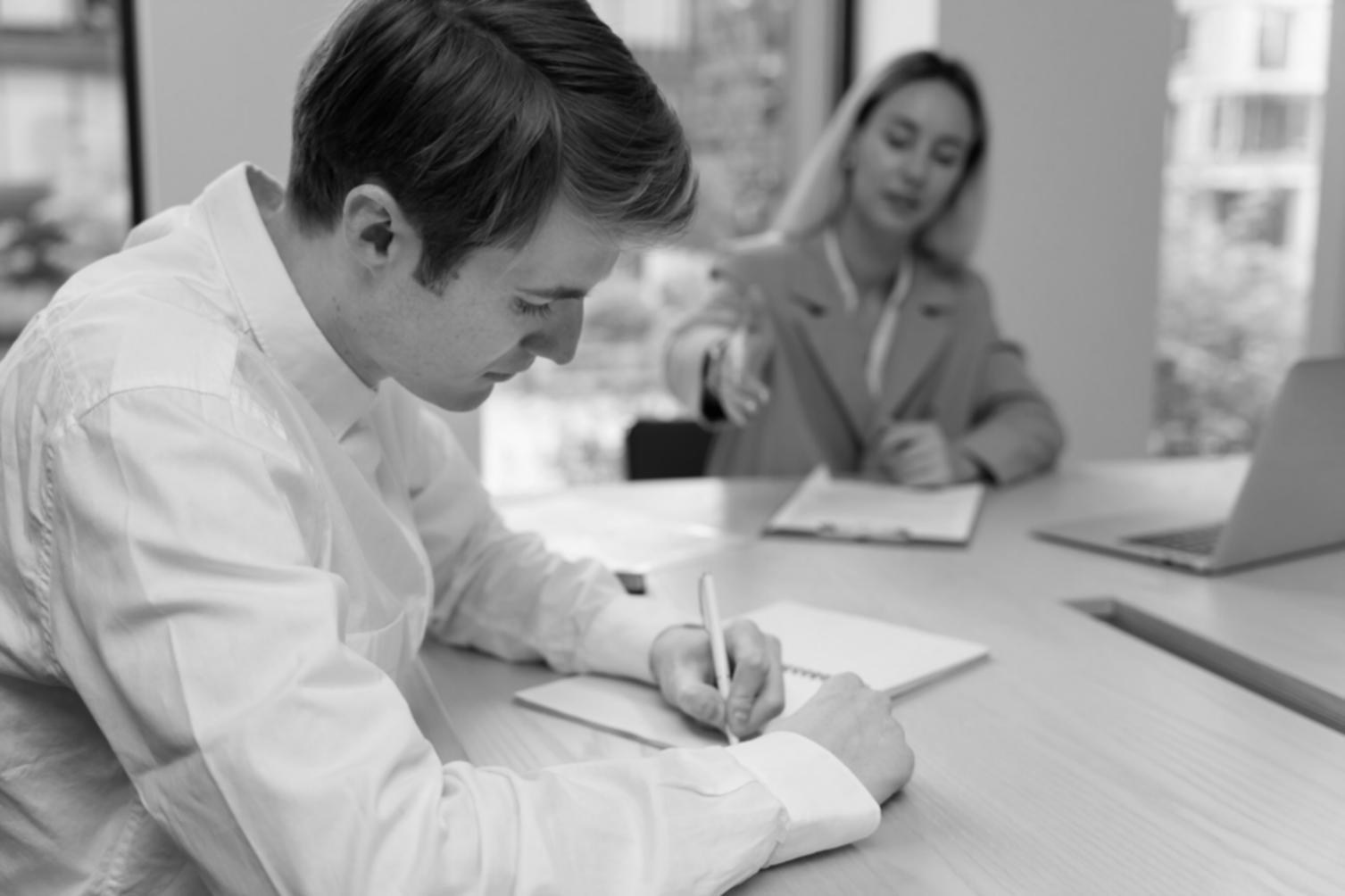 Financial analysis workspace with detailed profit margin calculations and business performance metrics